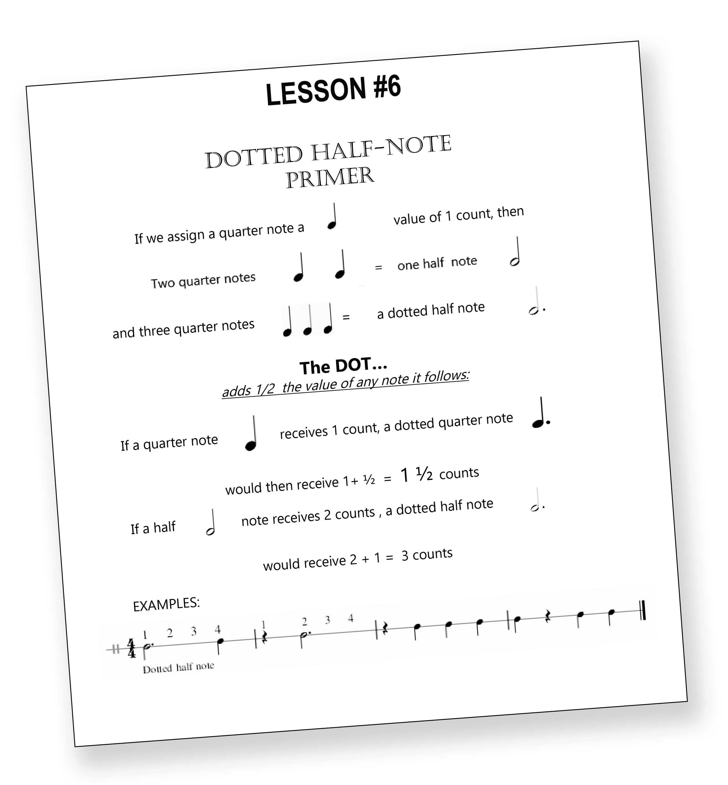 Primer Lesson 6